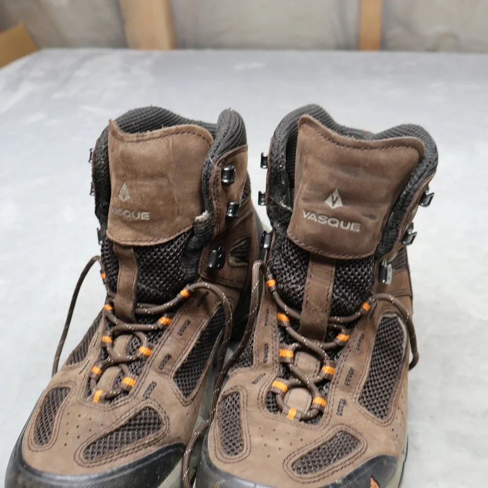 Vasque Mens 10.5M Hiking Boots Brown Breeze‎ 2.0 Mid Gore Tex Rain Trail Trek